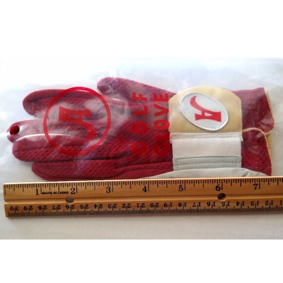 2 Vintage Golf Gloves Ladies Left Red White Unopened Packages - Picture 8 of 9